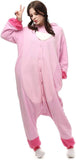 NEW TSMY Unisex Adults Lilo & Stitch Pink Stitch Onesie Pajamas Pink - Size Large - Retails $56+