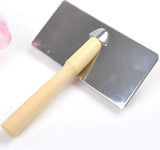 NEW Wool Carding Comb Shedding Tool Pet Cleaning Spinning Needle Grooming Cats Supplies Dogs Hair Wooden Handle Slicker Brush