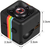 NEW Mini Cube Camera 1080P HD IR 120° Wide Angle 32GB Extended Memory