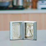 NEW Guardian Angel Gift Ornament Glass, White Crystal Box, Holy Angel Prayer, Blessing Gift for Women and Men (Your Guardian Angel Box)
