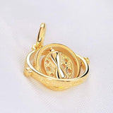 NEW Harry Potter Time Travel Magical Charm 925 Sterling Silver Pendant for Women Bracelet & Necklace