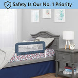 NEW Dream On Me Lightweight Mesh Security Adjustable Bed Rail with Breathable Mesh Fabric in Navy, Retails $46
