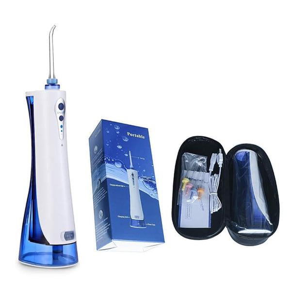 NEW Water Flosser for Teeth, Portable Cordless Dental Oral Irrigator with 4 Interchangeable Jet Tips,180 ML Tank,3 Modes, USB Rechargeable for Travel & Home Use