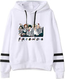NEW LKY STAR My Hero Academia Merch Anime Hoodie for Boys Girls MHA Sweatshirt Izuku Midoriya Cosplay Hooded Sweater Adult Sz L