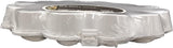 NEW KB KITCHEN BASICS 10.5" Egg Carrier with Lid, Holds 18 Eggs - Durable Melamine Serveware, Portable Design with Secure Lid & Handle for Gatherings & Storage, Plastic Egg Container for Deviled Eggs