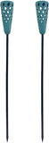 NEW 2-Pack Porcelain 48" Tall Torch Solar Pathway Lights, LED Outdoor Waterproof Garden Stake Light - Landscape Garden Light Decor for Yard, Lawn, Patio, Walkway, Backyard, Porch, Driveway