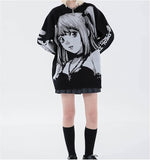 NEW Retails $119, PEXIZUAN Goth Knitted Harajuku Winter Clothes Women Oversized Sweaters Long Sleeve Top Gothic Kawaii Cartoon Streetwear, Sz M