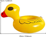 NEW Floating Drink Holder - Inflatable Floating Cup Holder for Pool - Cute Decor Tray Outdoor Toys for Kids Adults Summer Swimming Spa Beer Beach Party Lake River Poolside, includes 1 Holder