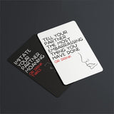 NEW Provocative Drinking Game for Couples, Packed with 50 Tempting Cards, 18+