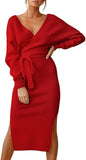 NEW Cutiefox Womens High Neck Cable Knit Long Sleeve Pullover Sweater Mini Dress, Sz S/M, Fabric Has Lots of Stretch, Retails $56+ NO BELT!