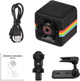 NEW Mini Cube Camera 1080P HD IR 120° Wide Angle 32GB Extended Memory