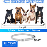 NEW Retails $70+, Sealed, Oimmal Dog Collar, 6*4 Months Protection, Anti-mosquitoes, 19inch Adjustable Collars, Waterproof, Natural Ingredients, 4 Collars, BB: 04/27