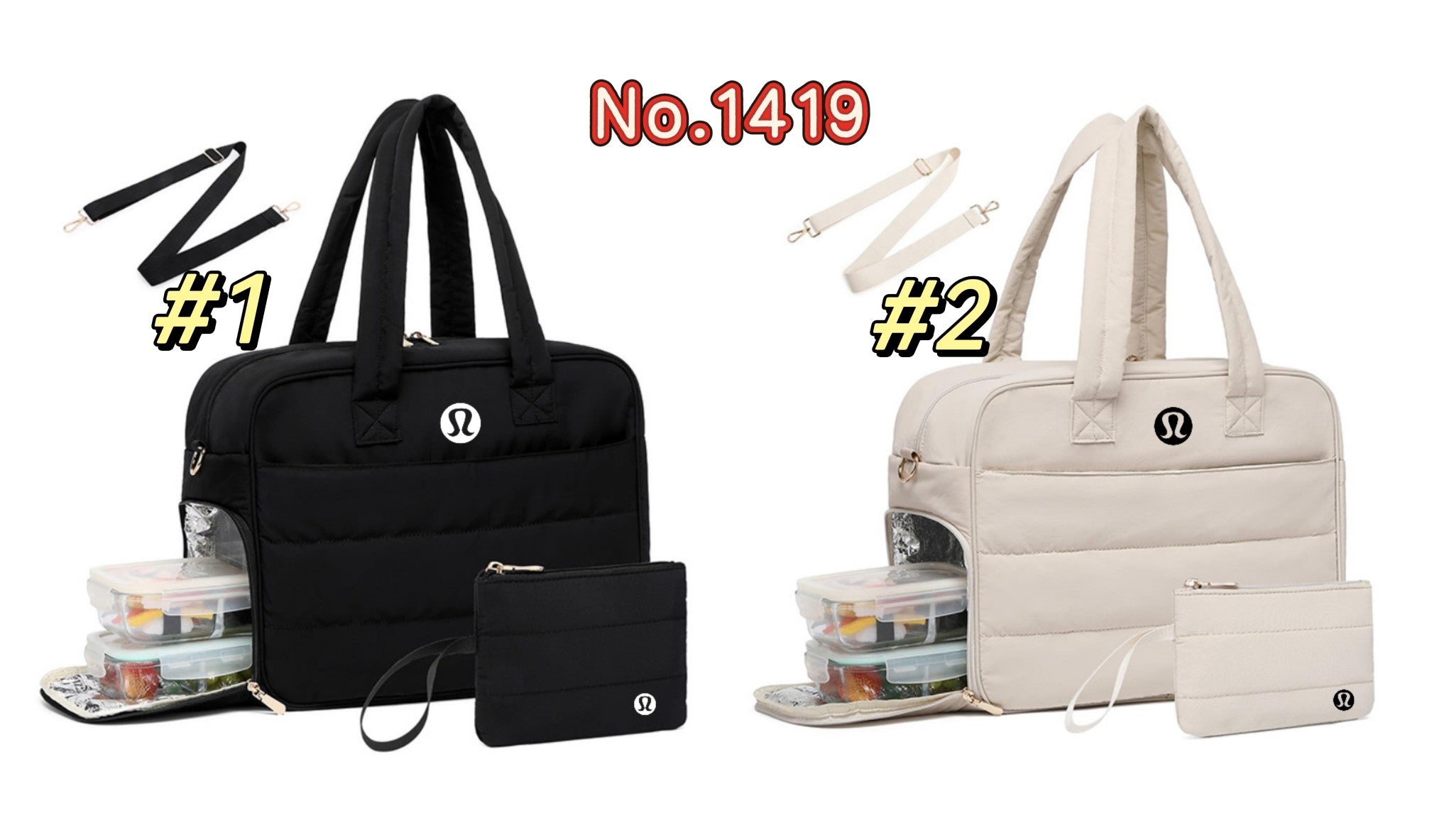 Inspired by Lul<<u Bags No. 141917, 2 Colors, Size 40*29*8, Tax Included