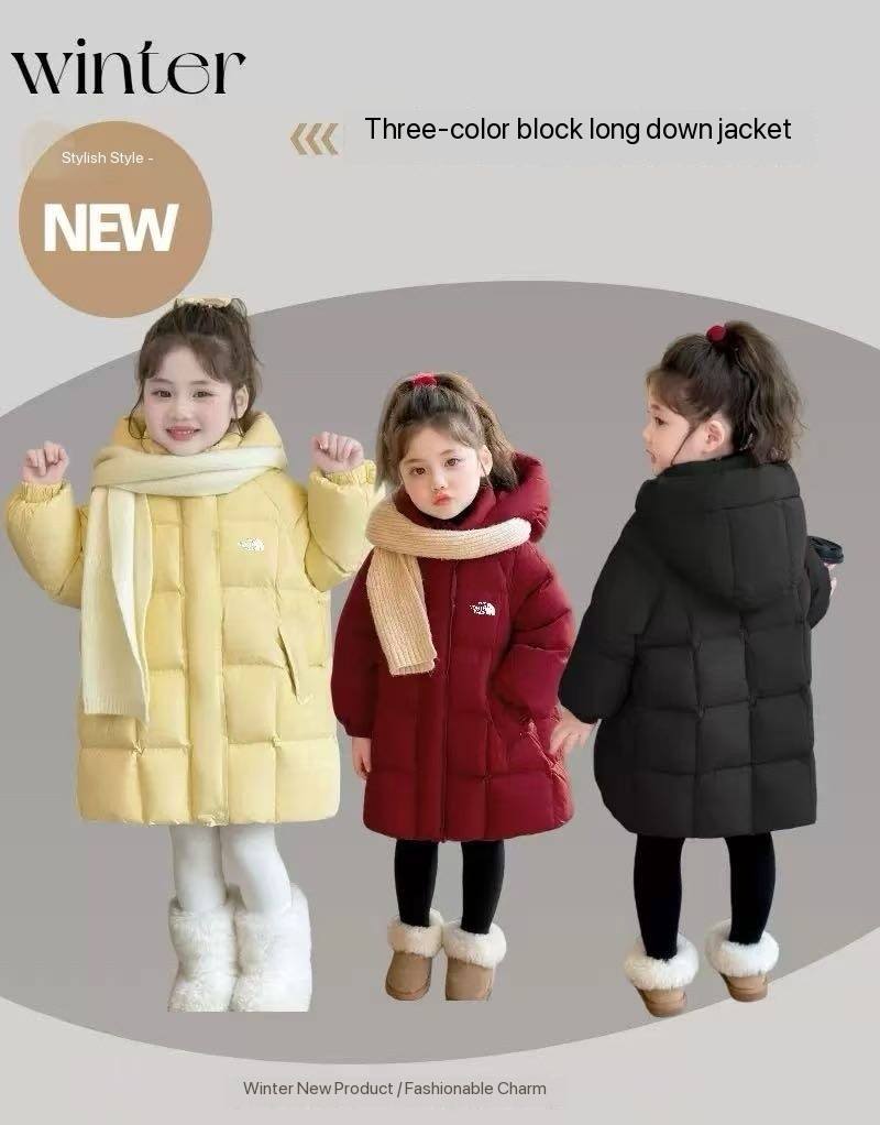 Kids Inspired by TNF Down Jackets No. 241219, 3 Colors, Size 90-140cm, Tax Included