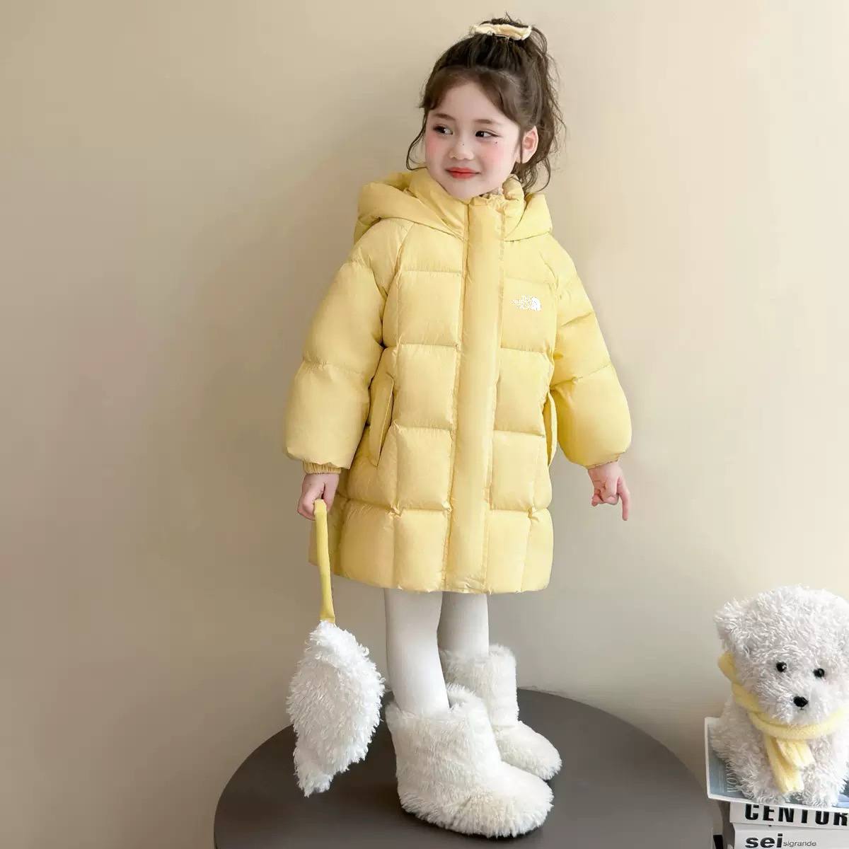 Kids Inspired by TNF Down Jackets No. 241219, 3 Colors, Size 90-140cm, Tax Included
