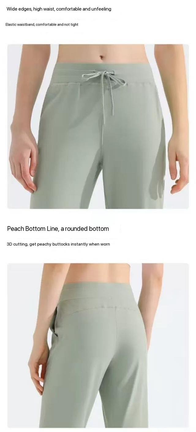 LU Pants No. 243612, 4 Colors, Size S-XXL, Tax Included