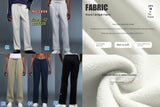 Lulu Warm Pants D25135 No. 243414, 5 Colors, Sizes 4-12, Tax Included