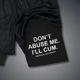 NEW Siirigo Don’t Abuse Me - 2 in 1 Men's Gym Performance Shorts, Sz XS (Fits up to 30inch waist), Retails $54