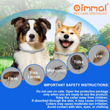 NEW Retails $70+, Sealed, Oimmal Dog Collar, 6*4 Months Protection, Anti-mosquitoes, 19inch Adjustable Collars, Waterproof, Natural Ingredients, 4 Collars, BB: 04/27