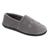 NEW ISOspa by isotoner® Women's Angie Velour Espadrille Slippers, Sz M (7.5-8)