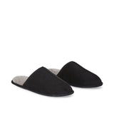 NEW George Men’s Comfort Slippers, Black, Sz M (9/10)