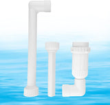 NEW Pool Fountain, Pool Sprinkler Fountain for Both Ground and Inground Pools Adjustable Waterfall Fountain Spray High-Pressure for Swimming Pool SPA Accessories