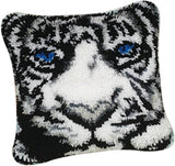 NEW NEWBEN DIY Tiger Latch Hook Kit Rug Making Crafts for Kids/Adults, Handmade Pillow Case Cushion Cover Rug Embroidery - Retails $55+