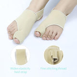 NEW Bunion Relief Sleeves Bunion Pads Brace Cushions Toe Straightener with Silicone Gel Big Toe and Pinky Separator Spacer Hallux Valgus Relief Kit Pack (Large)