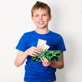 NEW Unisex Minecraft Wallet PU Leather Short Coin Card Holder Novelty Purse for Boys Girls Kids Cartoons Pattern Anime Game Pocket Gifts