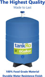 NEW Retails $100, GTS6 6 Gallon Water Storage Tank – RO Pressurized Tank, Blue, 12" x 12" x 17.50"
