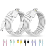 NEW USB to USB C Cable Carplay [MFi Certified] 5 Ft Carplay Cable Car Charger Cord Compatible with iPhone 16 15 15 Pro Max 15 Plus, iPad 10th Gen, iPad Air 5th/ 4th Gen, Mini 6th Gen 2-Pack, White