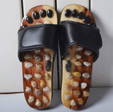 NEW Women/Men Acupressure Foot Massage Slippers Reflexology Health Acupoint Massage Indoor Flat Shoes Sandals, Fits up to Women's Sz 10, Retails $126