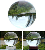 NEW 2 Inch Crystal Ball Clear Glass Ball Photography Lens Ball for Home Office Photography Wedding Decoration Gift, made of premium K9 crystal material, flawless and lead free, 100% clear.