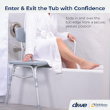 NEW Drive Medical Transfer Tub Bench, Knocked Down, Tool-free, 1 Each 1 count, Retails $133