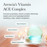 NEW Sealed Arencia Glow Hyssop Overnight Face Mask Serum - hydrating & Anti-Aging Serum for younger looking Korean Glass Skin, Vitamin A, C, E, Niacinamide, Peptide, BB: 08/28