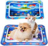 NEW Sensory Water Play Mat for Cats, Sensor Water Playmat, Cat Water Play Mat, Sensory Water Play Mat for Cats, Water Sensory Playmat with Fish for Pet Play
