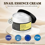 NEW ALLBIZ Snail 92 All In One Cream, Snail Mucin Advanced Moisturizer for Dry, Sensitive Skin, Snail Cream Daily Repair Face Gel Korean Skincare for Face (100G)