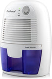 LIKE NEW Retails $60, Pro Breeze Electric Small Dehumidifier 215 sq ft (1200 cubic feet) Coverage for High Humidity Home Office Basement, Compact and Portable with Auto Shut Off, 17-ounce