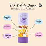 NEW kin+kind Nose & Paw Balm Stick for Dogs & Cats, USDA Certified Organic, Natural Moisturizer with Coconut Oil & Shea Butter, Lick-Safe, 50g, BB: 12/26
