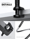 NEW Gooseneck Tablet Holder, iPad Holder for Bed - Lamicall Flexible Arm Stand for Bed, Desk Table Clamp Mount for iPad, Pro, Air, Kindle, Kindle fire, Switch, Galaxy Tablet, iPads Accessories, 4.7-11"