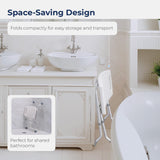 NEW Retails $77, Drive Medical Folding Shower Chair Without back, 1 count, White