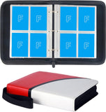 NEW Carrying Case Binder for Pokemon Card, Holds Up to 400 Trading Cards with 50 Premium Sleeves 4-Pocket Pages