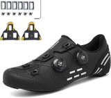 NEW PENXZT Cycling Shoes Mens Indoor Road Bike Shoes Cycling Bicycle Riding Racing Shoes, Compatible with Peloton/Look Delta Pedals with Delta Cleats Outdoor Biking Shoes, Sz 11, Retails $82