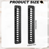 NEW BOXOB 2pcs Hat Rack for Wall, Plastic Hat Organizer for Baseball Caps Adhesive Hat Hook Baseball Cap Organizer Hat Hanger Holder Hat Storage Display Rack for Wall Door Closet (Black)