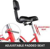 NEW, Fully Assembled, VEVOR Tricycle Adult 26’’ 7-Speed 3 Wheel Bikes for Adults Three Wheel Bike for Adults Adult Trike Adult Folding Tricycle Foldable Adult Tricycle 3 Wheel Bike Trike for Adults, Retails $402