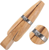 NEW Wood Ring Clamp for Jewelry Making, Wood Jewelry Clamp Jewelers Holder Jewelry Making Benchwork Jewelers Holder Wood Tweezers Professional Hand Tool 19 x 5 x 3.5cm