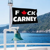 NEW F*uck C*ar*ney Flag 3x5 FT Canada Canadian Mark Carney Banner, Save Canada Flag Sign for Patio Garden Decor House Yard Gift Outdoor Indoor
