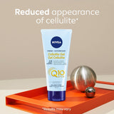 NEW No Box, NIVEA Q10+ Firming Cellulite Gel | Firmer-feeling skin | Fast Absorbing, Lightweight | Daily Body Moisturizer | Reduce the appearance of cellulite | For Dry to Very Dry Skin | 200mL Tube