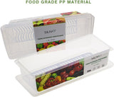NEW Fruit Storage Containers for Fridge (3 Pack) - 1.5L Produce Saver Containers for Refrigerator with Removable Drain Tray Keep Fresh for Produce, Fruits and Vegetables