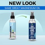 NEW Sealed Pure Magnesium Oil Spray 8oz - Topical Magnesium Spray for Sleep & Feet - Extra Strength - USP Grade - 100% Natural and Organic Oil for Muscle Pain & Cramps - Less Sting - Less Itch - Made in USA